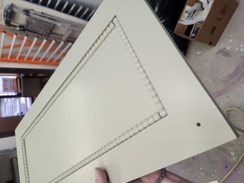 Wild Fox Painting Cabinets project