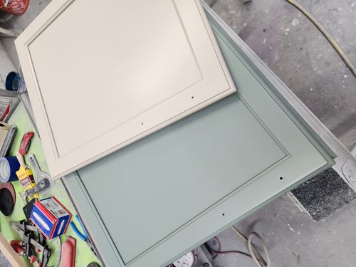 Wild Fox Painting Cabinets project