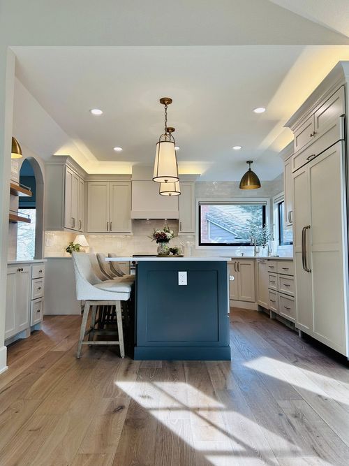 Wild Fox Painting Cabinets project