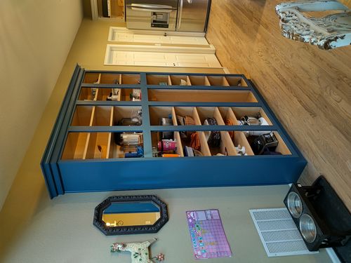 Wild Fox Painting Cabinets project