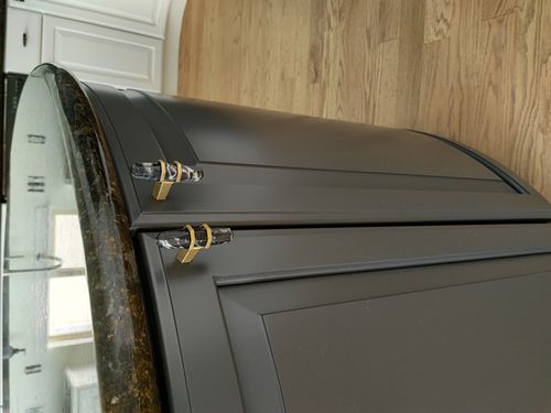 Wild Fox Painting Cabinets project