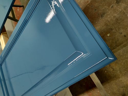 Wild Fox Painting Cabinets project
