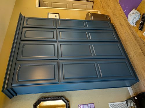 Wild Fox Painting Cabinets project