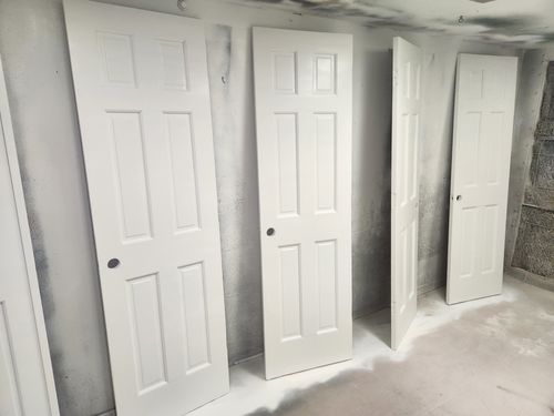 Wild Fox Painting Doors project