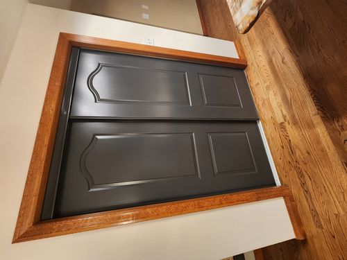 Wild Fox Painting Doors project