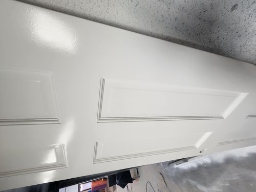 Wild Fox Painting Doors project