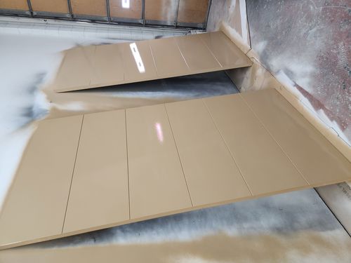 Wild Fox Painting Doors project