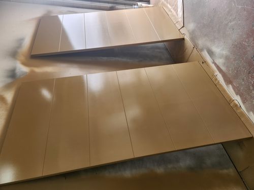 Wild Fox Painting Doors project