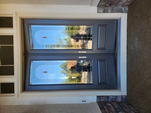 Wild Fox Painting Doors project