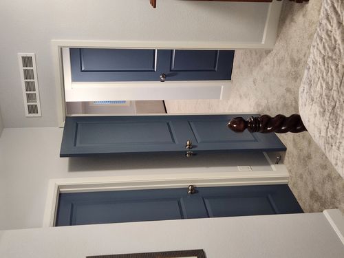 Wild Fox Painting Doors project