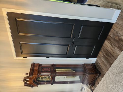 Wild Fox Painting Doors project