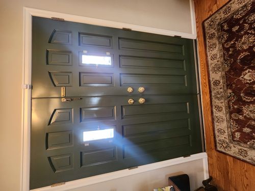 Wild Fox Painting Doors project