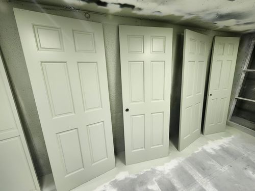 Wild Fox Painting Doors project