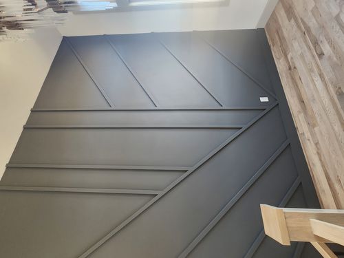 Wild Fox Painting Feature Walls project