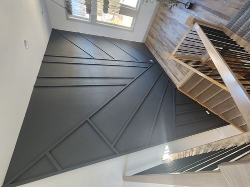 Wild Fox Painting Feature Walls project