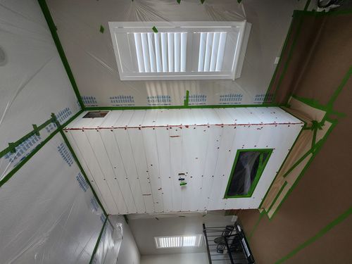 Wild Fox Painting Feature Walls project