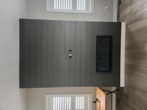 Wild Fox Painting Feature Walls project