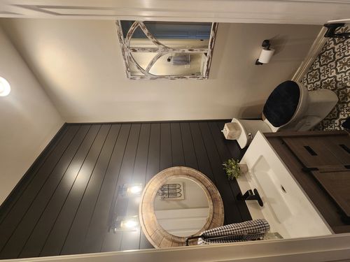 Wild Fox Painting Feature Walls project