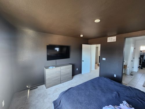 Wild Fox Painting Feature Walls project