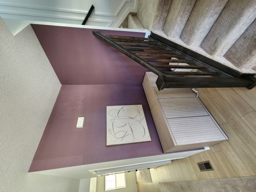 Wild Fox Painting Feature Walls project