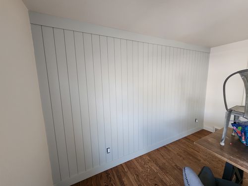 Wild Fox Painting Feature Walls project