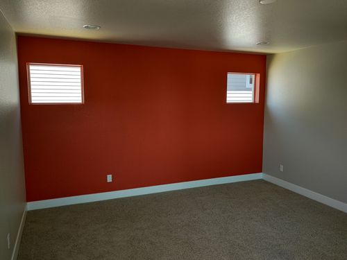 Wild Fox Painting Feature Walls project