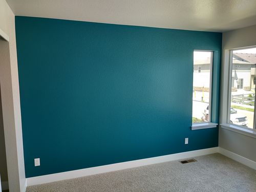 Wild Fox Painting Feature Walls project