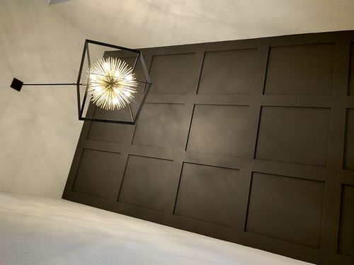 Wild Fox Painting Feature Walls project