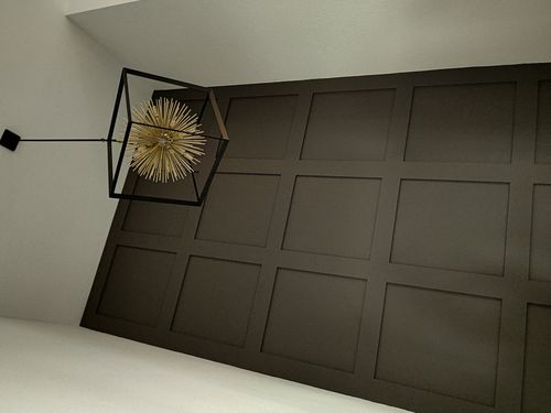 Wild Fox Painting Feature Walls project