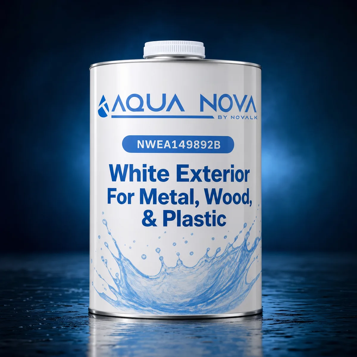 NWEA149892B — White Exterior For Metal, Wood, & Plastic