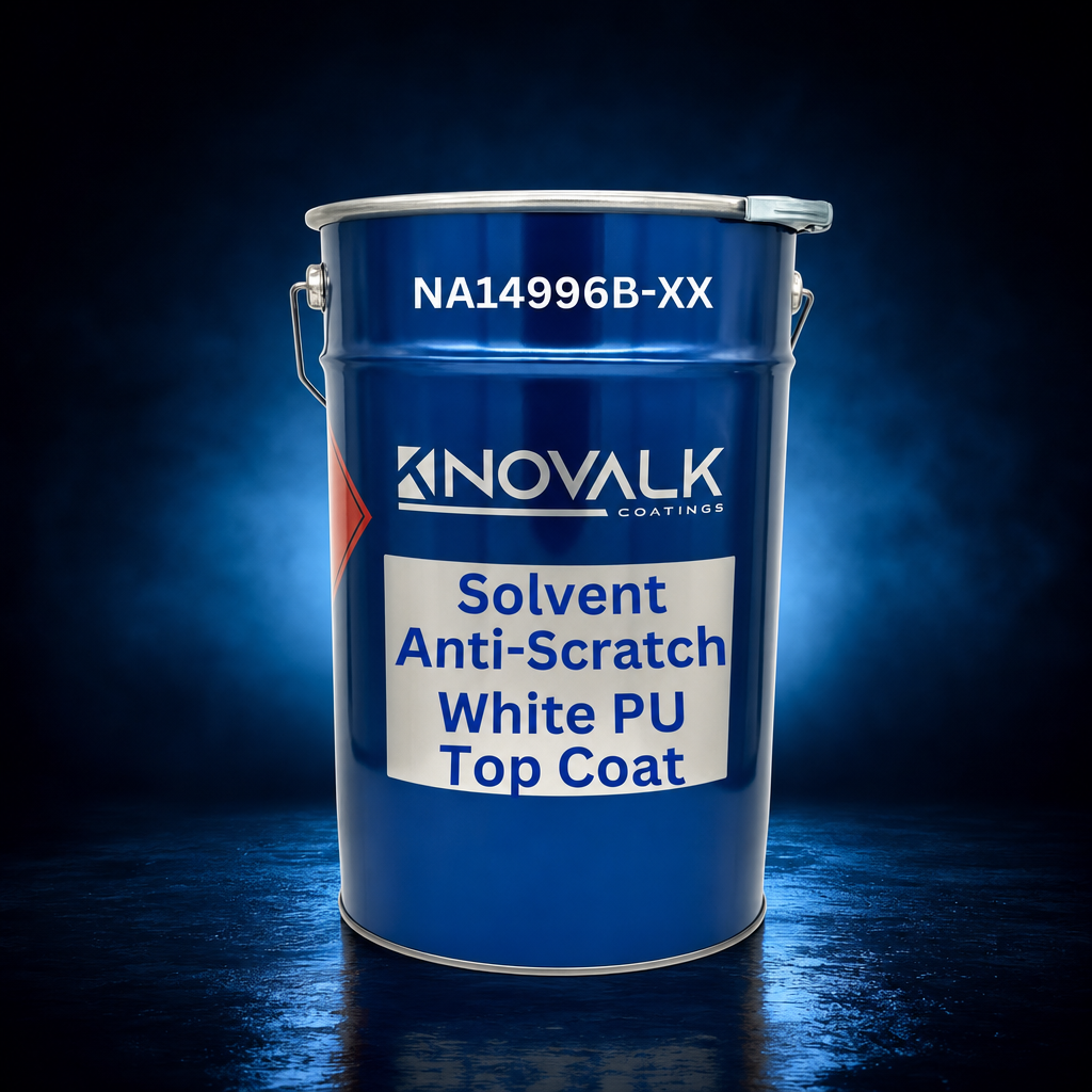 NA14996B — White PU Topcoat Anti Scratch