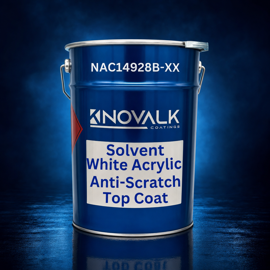 NAC14928B — White Acrylic Topcoat Anti Scratch