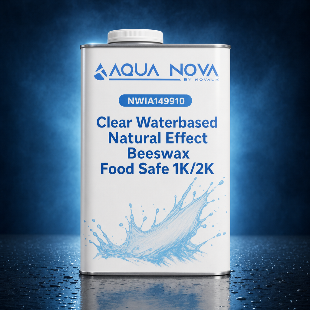 NWIA149910 — Clear Waterbased Natural Effect Beeswax Food Safe 1K/2K