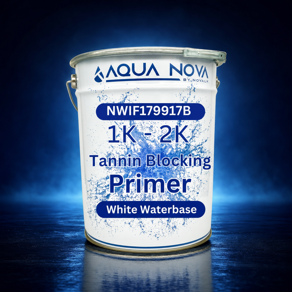 NWIF179917B — White Water Based 1K/2K Fast Drying Tannin Blocking HS Primer