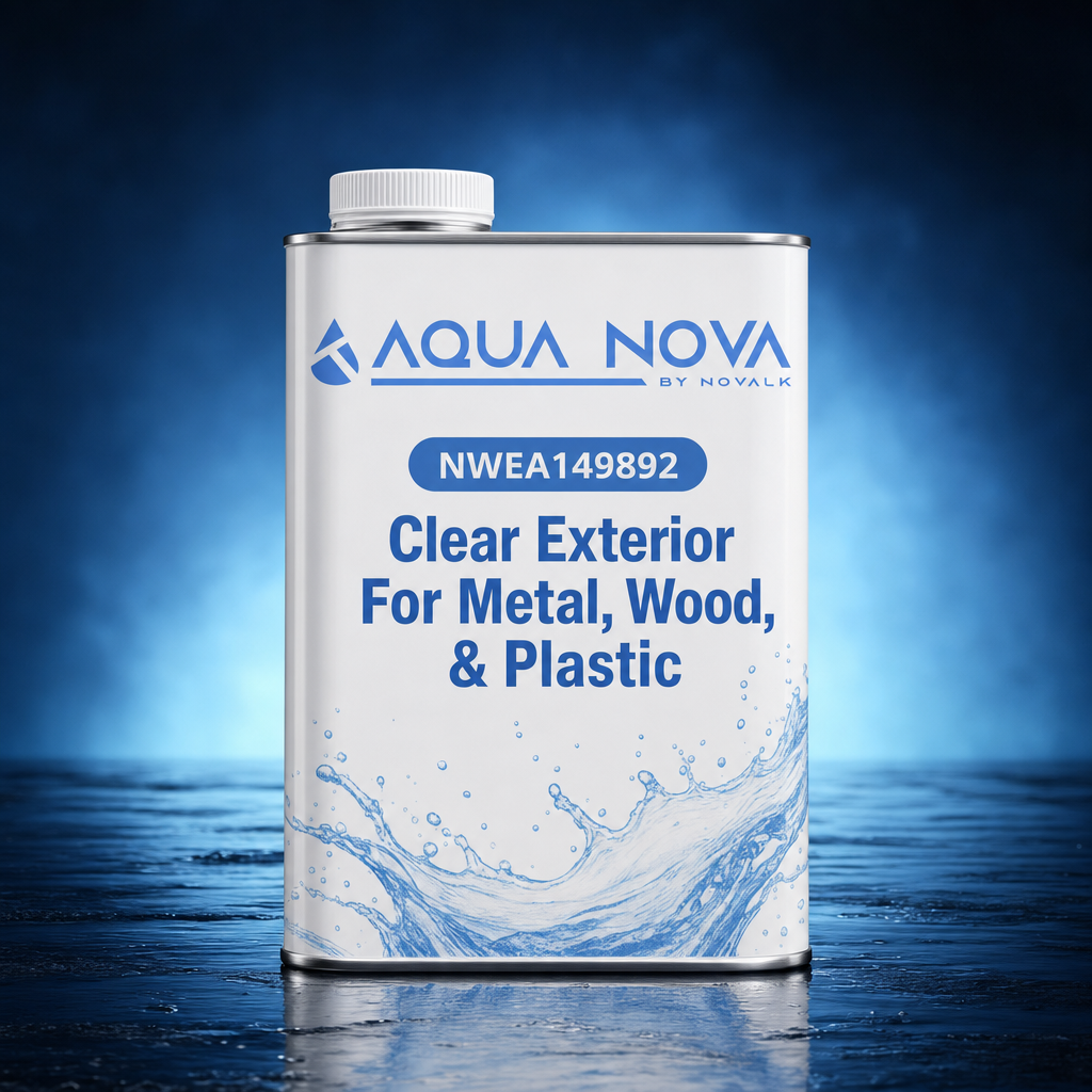 NWEA149892 — Clear Exterior For Metal, Wood, & Plastic