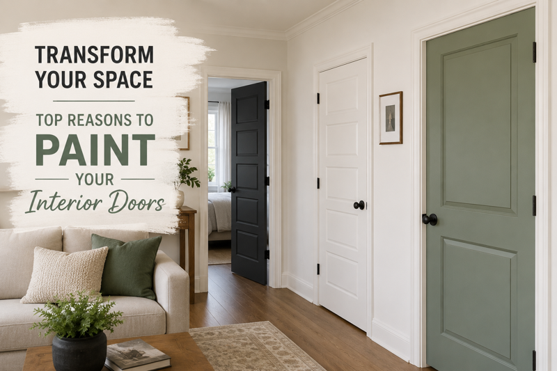 Transform Your Space: Top Reasons to Paint Your Interior Doors