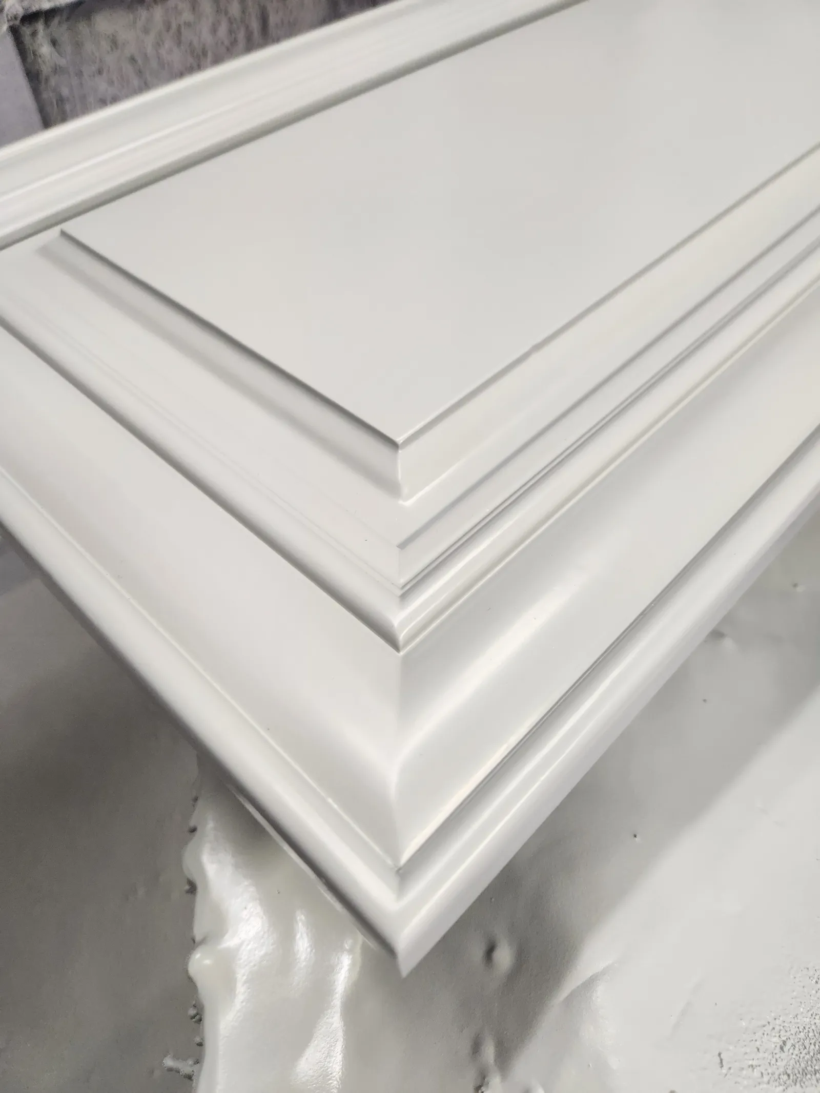 Kitchen Cabinet Detail of Smooth Novalk Finishes