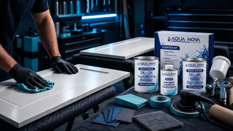 What Is Novalk? The Spanish Coating Behind Our 'Buttery Smooth' Cabinet Finishes