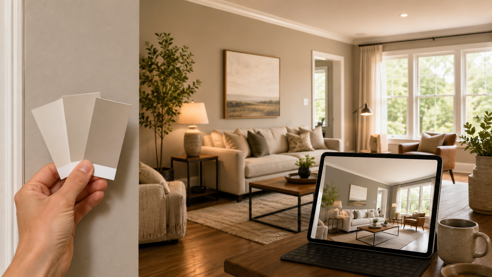 Stop Guessing From a Paint Chip: See Your Color in a Real Room First