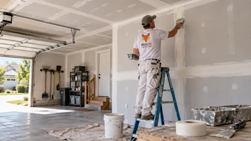 Garage Drywall: The Wall to the House, Fire Taping, and Finishing a Space You'll Actually Use
