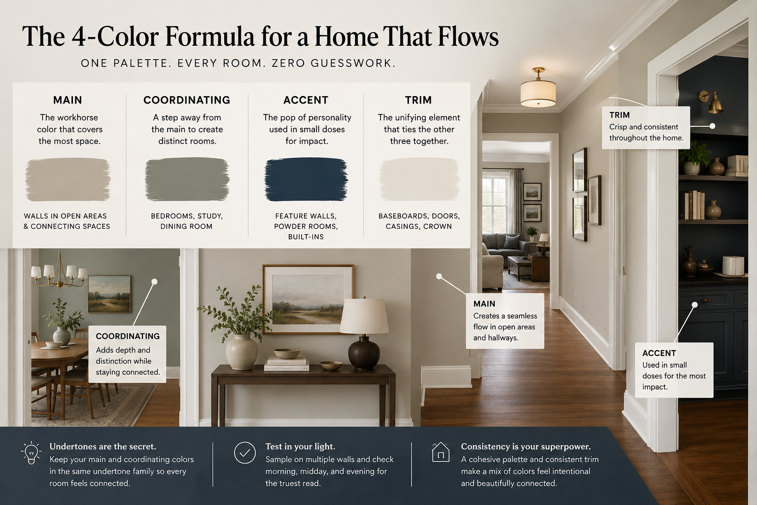 Build a Whole-Home Palette That Actually Flows