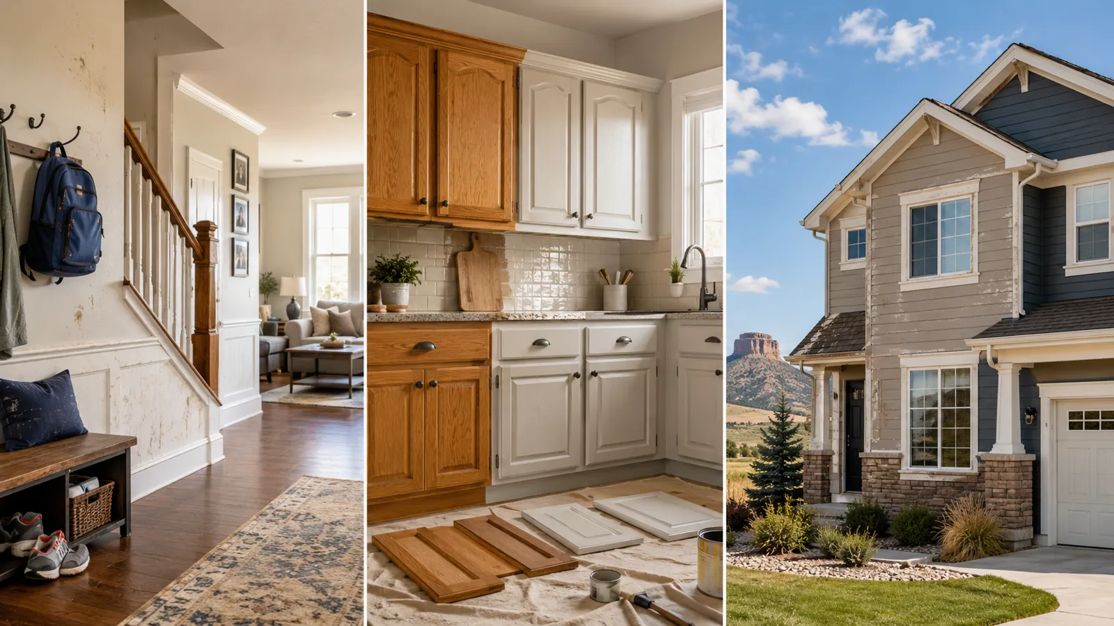 Castle Rock House Painters: What We See Across The Meadows, Crystal Valley & Founders