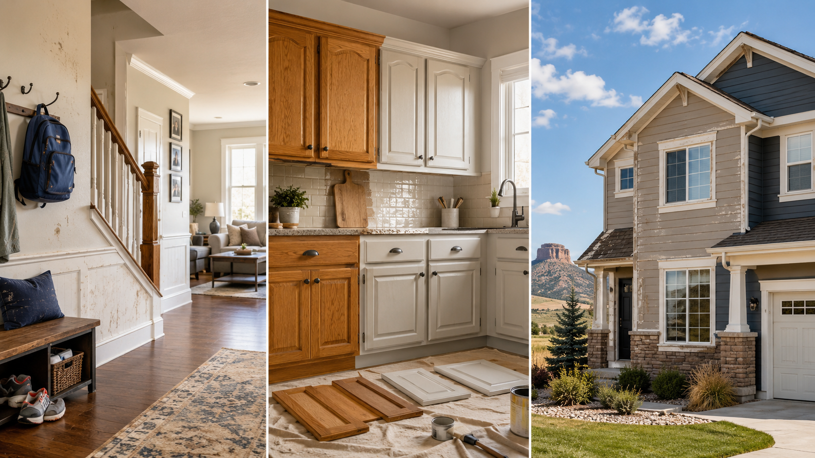 Castle Rock House Painters: What We See Across The Meadows, Crystal Valley & Founders